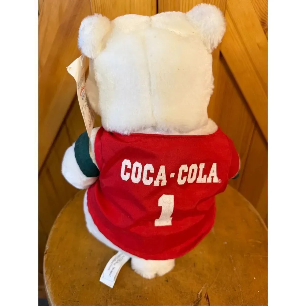 Vintage Coca Cola Polar Bear Stuffed Animal 1998 11